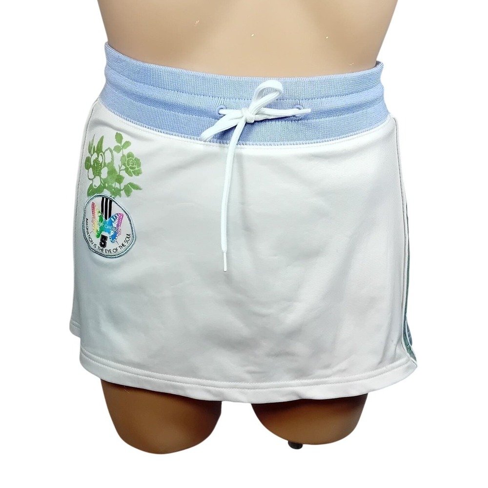 NWOT Y2K Triple Five Soul Mini Skirt Sporty Varsity Athletic Mcbling L READ